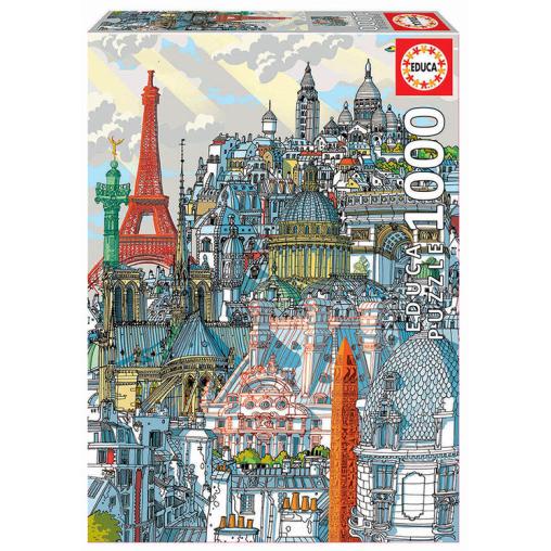 Puzzle Educa París  de 1000 Piezas