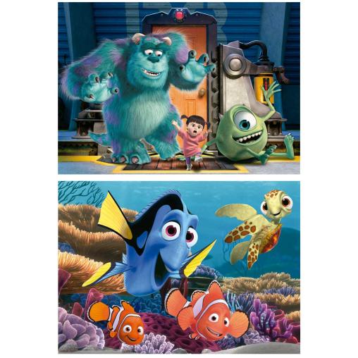 Puzzle Educa Pixar de 2 x 20 Piezas