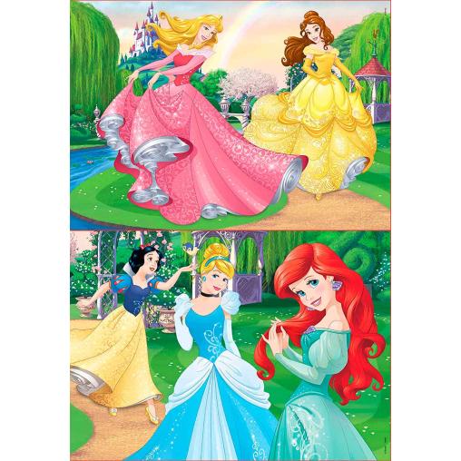 Puzzle Educa Pricesas Disney de 2 x 20 Piezas