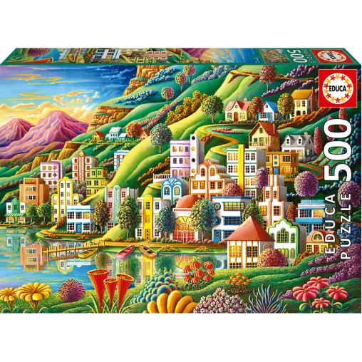 Puzzle Educa Puerto Escondido de 500 Piezas