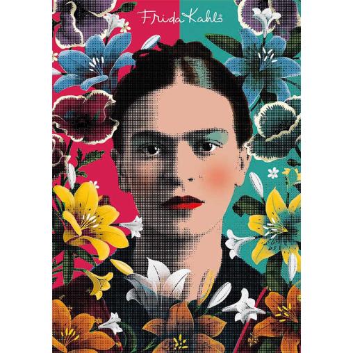 Puzzle Educa Retrato de Frida Khalo de 1000 Piezas