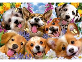 Puzzle Educa Selfie de Perritos de 1000 Piezas