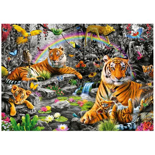 Puzzle Educa Selva Radiante de 1500 Piezas