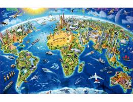 Puzzle Educa Símbolos del Mundo (Piezas Miniaturas) 1000 Piezas