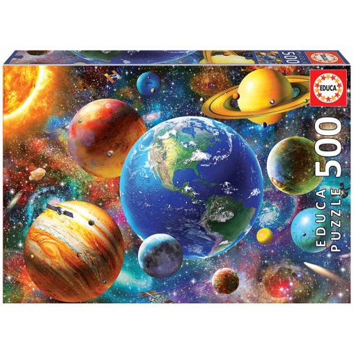 Puzzle Educa Sistema Solar de 500 Piezas