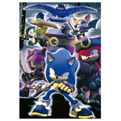 Puzzle Educa Sonic Prime Neón de 300 Piezas