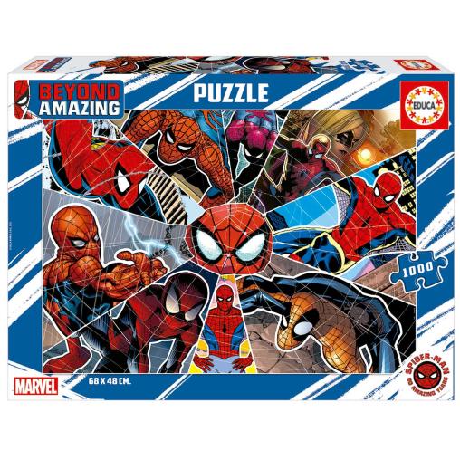 Puzzle Educa Spiderman Beyond Amazing de 1000 Piezas