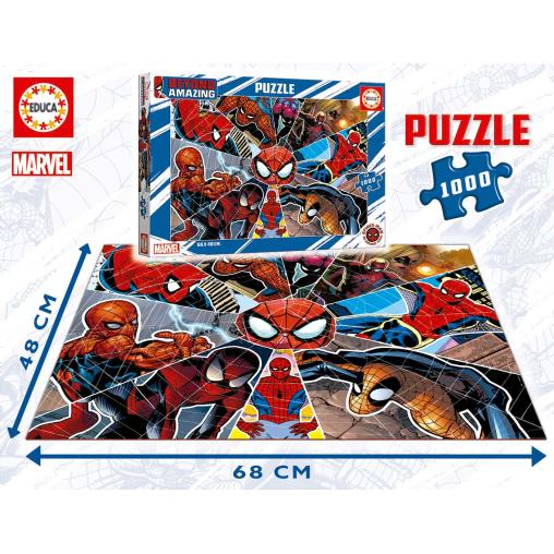 Puzzle Educa Spiderman Beyond Amazing de 1000 Piezas