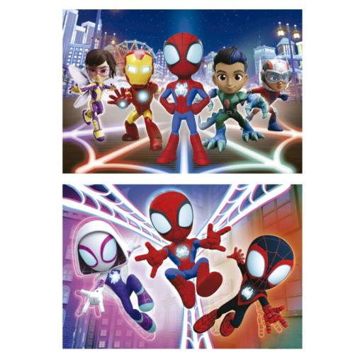 Puzzle Educa Spidey and Amazing Friends de 2x16 Pzs Madera