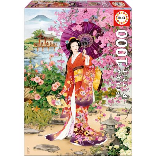 Puzzle Educa Teien, Haruyo Morita de 1000 Piezas