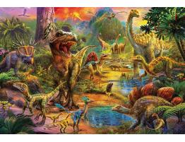 Puzzle Educa Tierra de Dinosaurios de 1000 Piezas