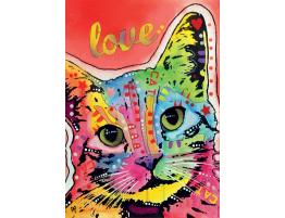 Puzzle Educa Tilt Cat Love de 1000 Piezas