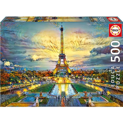 Puzzle Educa Torre Eiffel de 500 Piezas