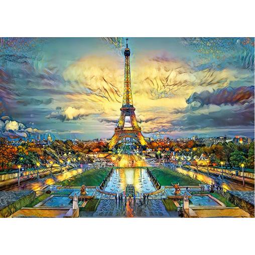 Puzzle Educa Torre Eiffel de 500 Piezas