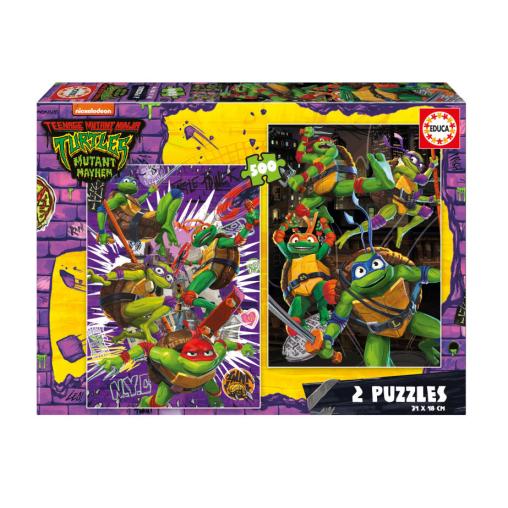 Puzzle Educa Tortugas Ninja de 2 x 500 Piezas