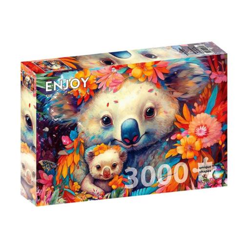 Puzzle Enjoy Abrazo de Koala de 3000 Piezas