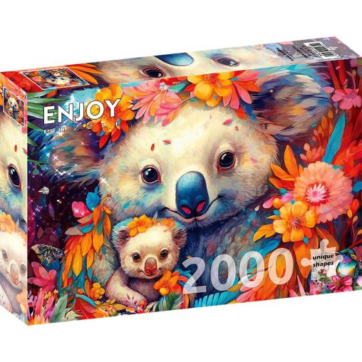 Puzzle Enjoy Abrazo de Koala de 2000 Piezas