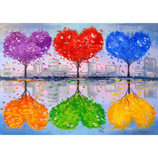 Puzzle Enjoy Amor Mutuo de 1000 Piezas