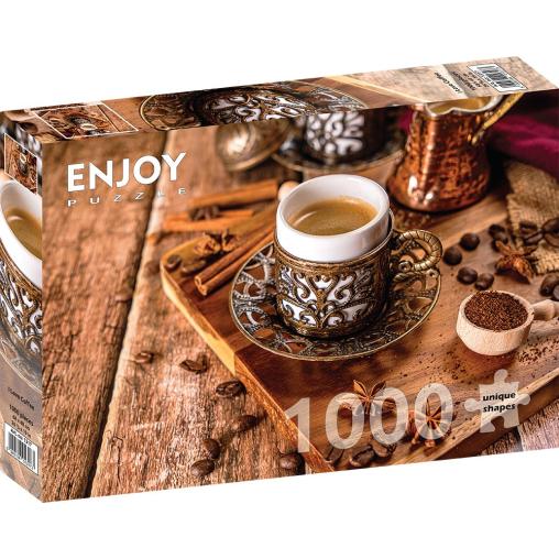 Puzzle Enjoy Amor por el Café de 1000 Piezas