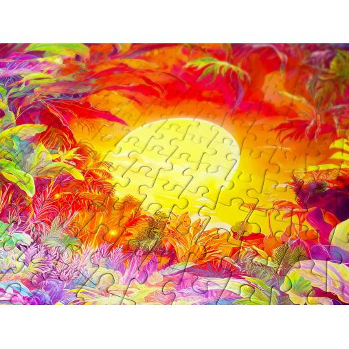 Puzzle Enjoy Arcoiris Tropical de 1000 Piezas