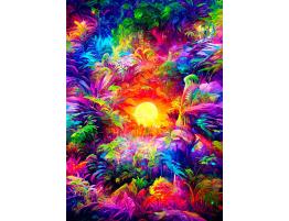 Puzzle Enjoy Arcoiris Tropical de 1000 Piezas