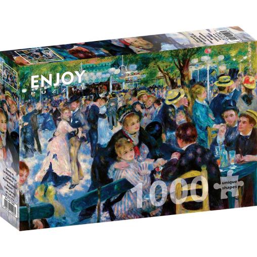 Puzzle Enjoy Baile en El Molino de la Galette de 1000 Piezas