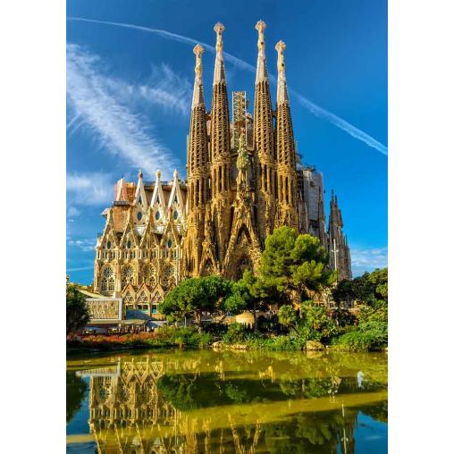 Puzzle Enjoy Basílica de la Sagrada Familia, Barcelona 1000 Pzs