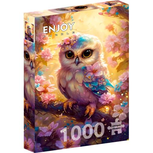 Puzzle Enjoy Búho Tierno de 1000 Piezas