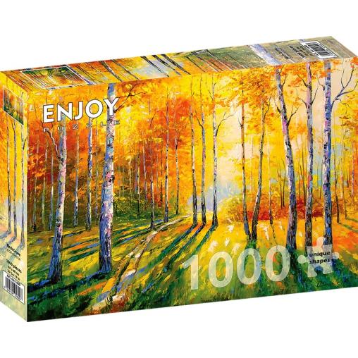 Puzzle Enjoy Bosque de Abedules de 1000 Piezas