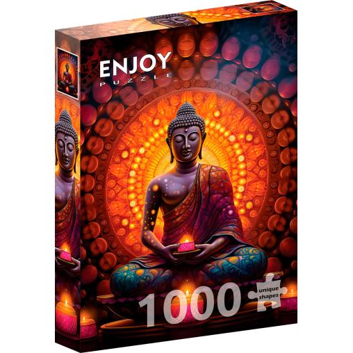 Puzzle Enjoy Buda Paz Interior de 1000 Piezas