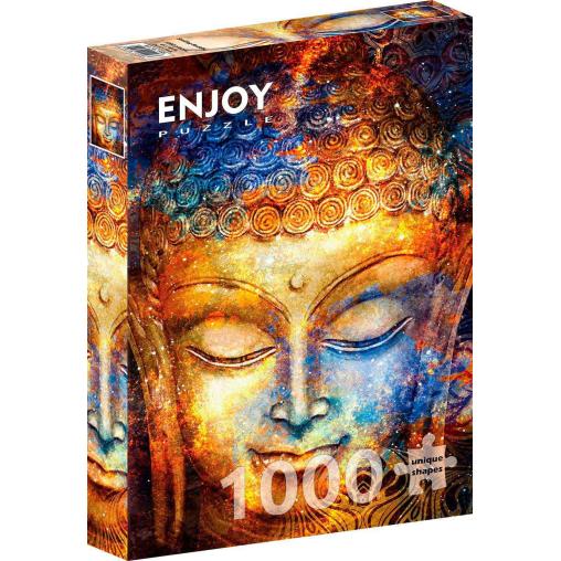 Puzzle Enjoy Buda Sonriente de 1000 Piezas