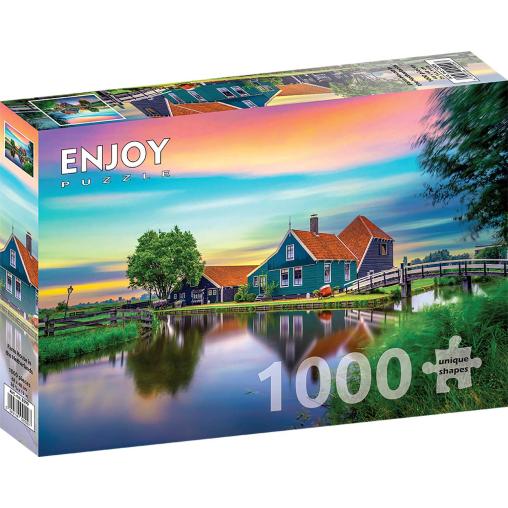 Puzzle Enjoy Casa de Campo en los Países Bajos de 1000 Piezas