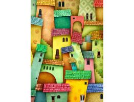 Puzzle Enjoy Casas Alegres de 1000 Piezas