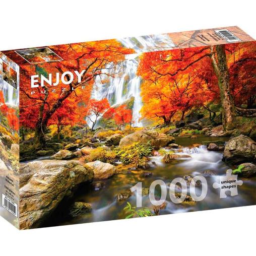 Puzzle Enjoy Cascada de Otoño de 1000 Piezas