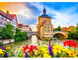 Puzzle Enjoy Casco Antiguo de Bamberg, Alemania de 1000 Piezas