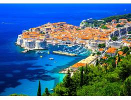 Puzzle Enjoy Casco Antiguo de Dubrovnik Croacia de 1000 Piezas