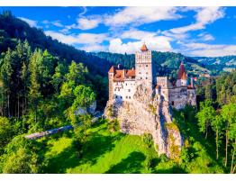 Puzzle Enjoy Castillo de Bran en Verano, Rumania de 1000 Piezas