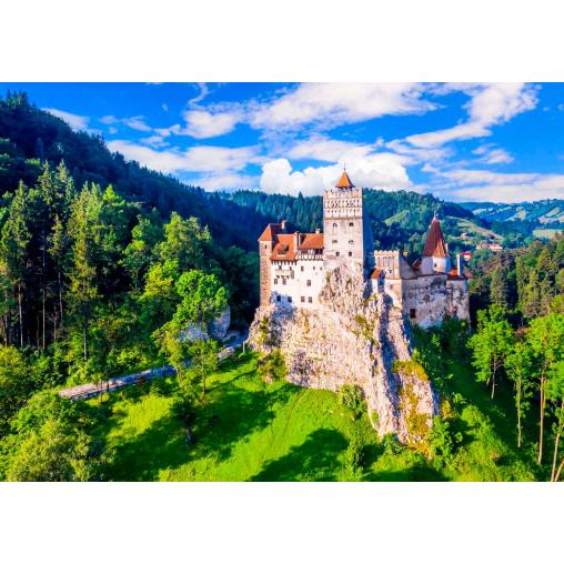 Puzzle Enjoy Castillo de Bran en Verano, Rumania de 1000 Piezas