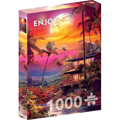 Puzzle Enjoy Crepúsculo Encantador de 1000 Piezas