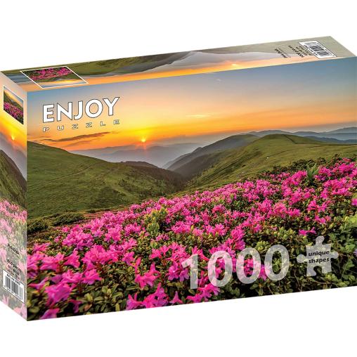 Puzzle Enjoy Crepúsculo Rosa de 1000 Piezas