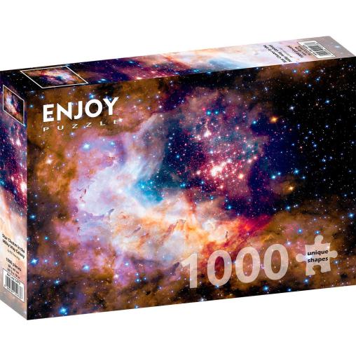 Puzzle Enjoy Cúmulo Estelar en la Vía Láctea de 1000 Piezas