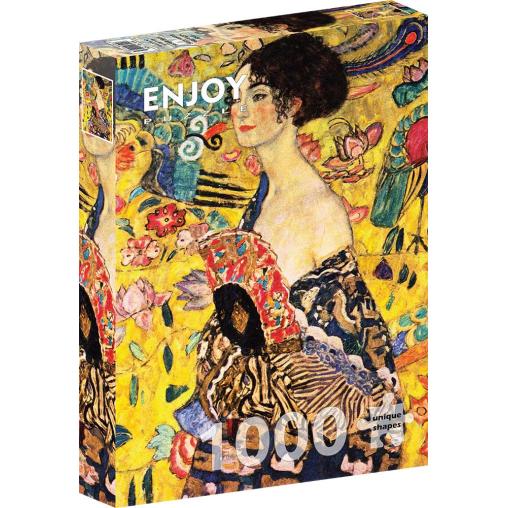 Puzzle Enjoy Dama con Abanico de 1000 Piezas