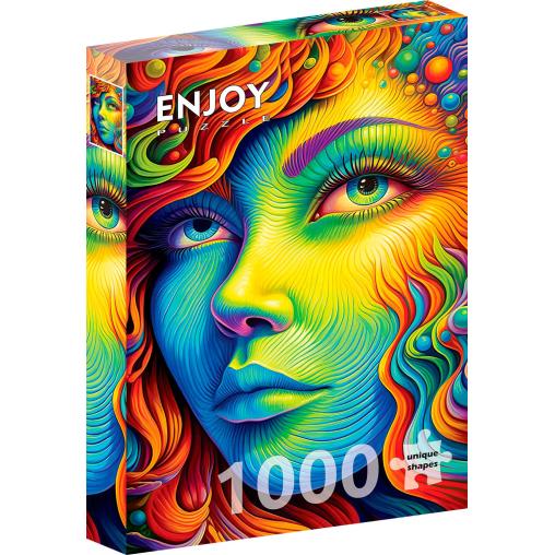 Puzzle Enjoy Dama Pintada de 1000 Piezas