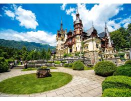 Puzzle Enjoy El Castillo Real en Sinaia, Rumanía de 1000 Pzs