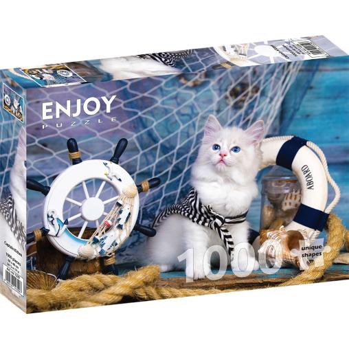 Puzzle Enjoy El Gatito Marinero de 1000 Pzs