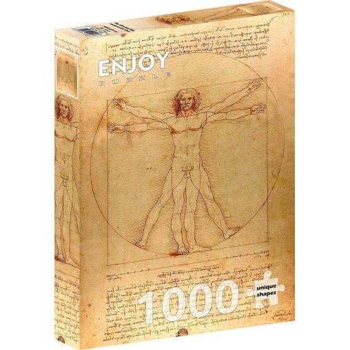 Puzzle Enjoy El Hombre de Vitruvio de 1000 Pzs