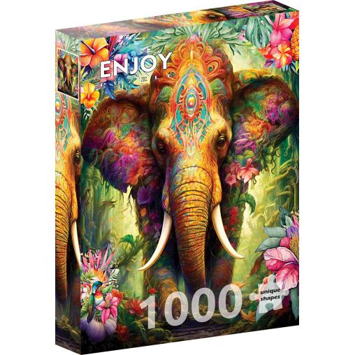 Puzzle Enjoy Elefante Celestial de 1000 Piezas