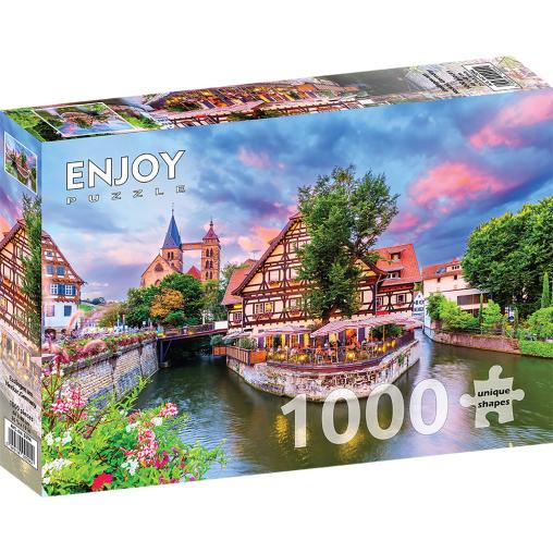 Puzzle Enjoy Esslingen am Neckar, Alemania de 1000 Piezas