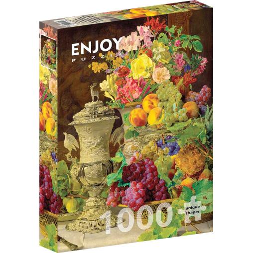 Puzzle Enjoy Bodegón con Frutas de 1000 Piezas