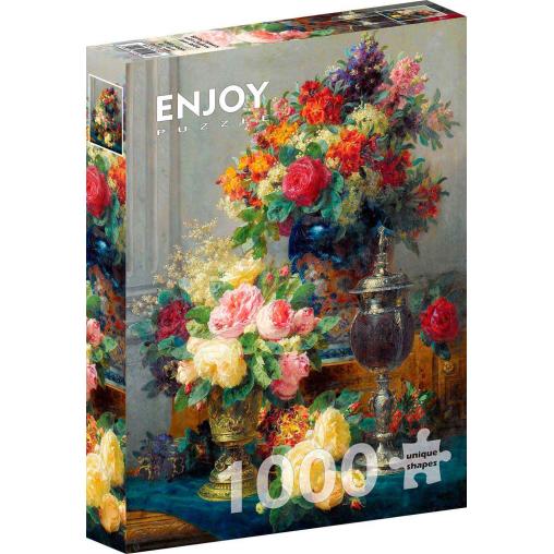 Puzzle Enjoy Flores de Primavera con Cálices de 1000 Piezas